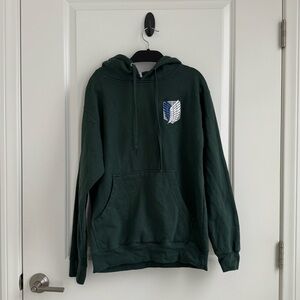 Attack on Titan Embroidered Hoodie
